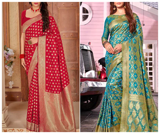 Create a Post Wedding Trousseau in Bright Colors from We Shine