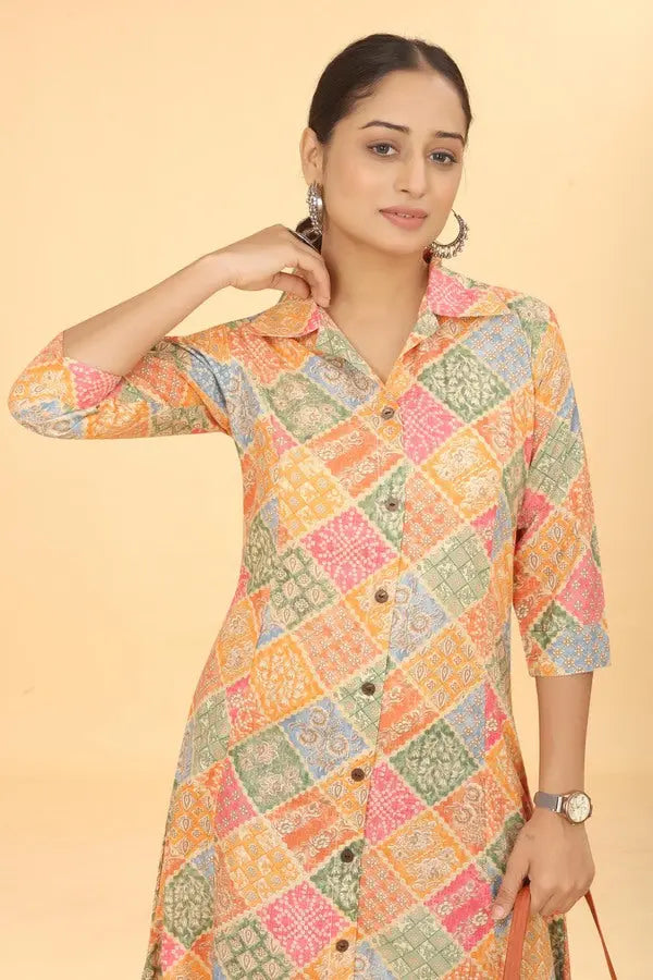 Buy We Shine Trendy Orange A-line Dress For Women Women’s Fashion Online - We Shine India