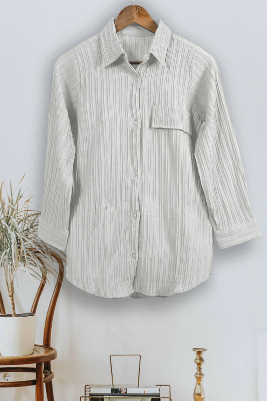 Buy Women's Button Down Collar Neck Top Women’s Fashion Online - We Shine India