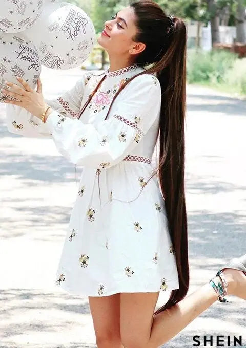 Buy Floral Embroidered Stylish Dress Women’s Fashion Online - WE SHINE India