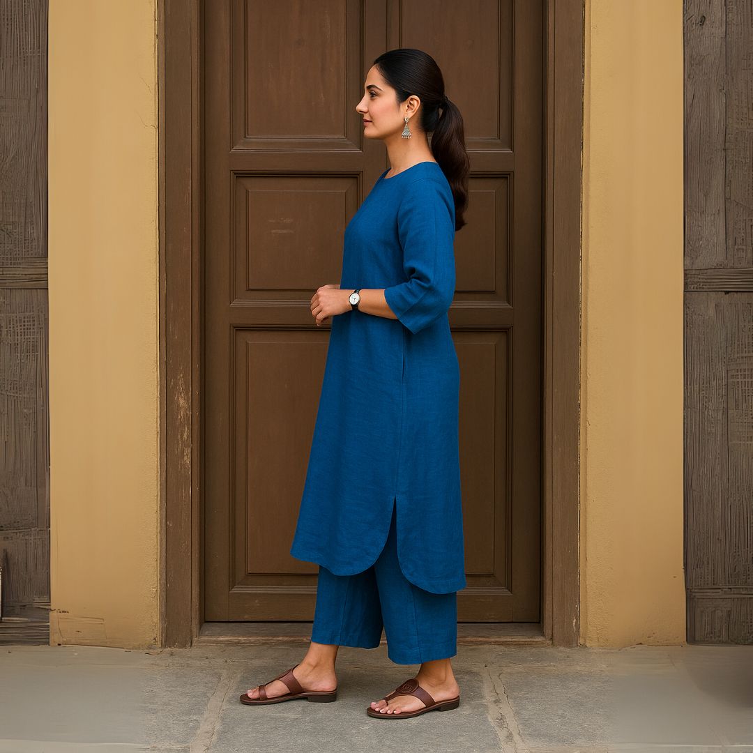 Elegant Everyday Blue Co-ord Set