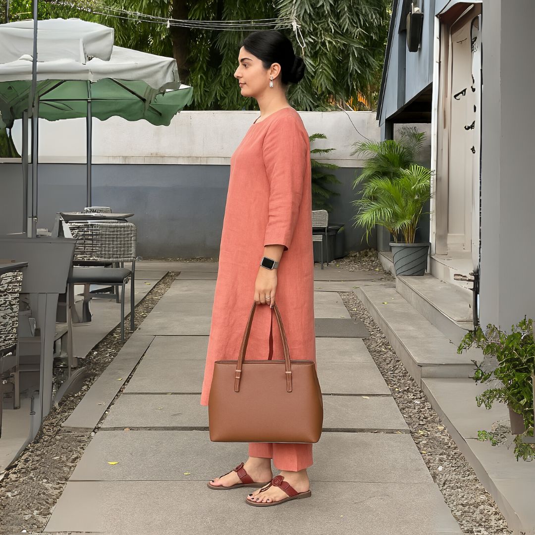 Elegant Everyday Light Pink Co-ord Set