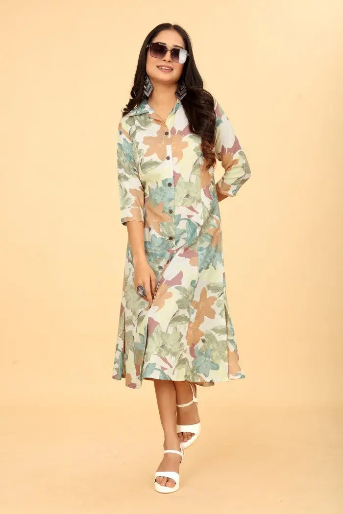 Buy We Shine Trendy A-line Dress For Women Women’s Fashion Online - We Shine India