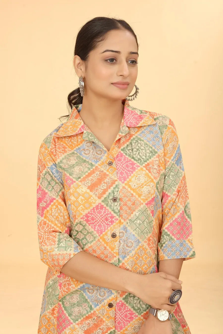 Buy We Shine Trendy Orange A-line Dress For Women Women’s Fashion Online - We Shine India