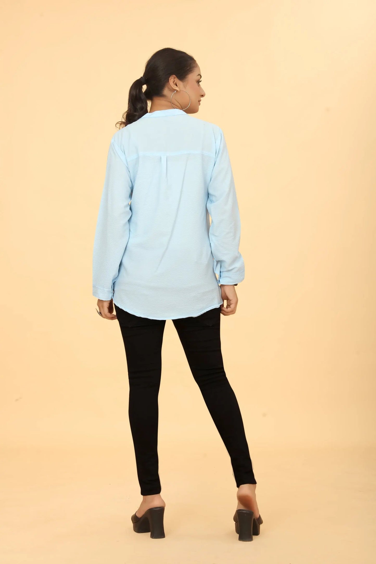 Buy Casual Wear Stylish Sky Tunic  Women’s Fashion Online - We Shine