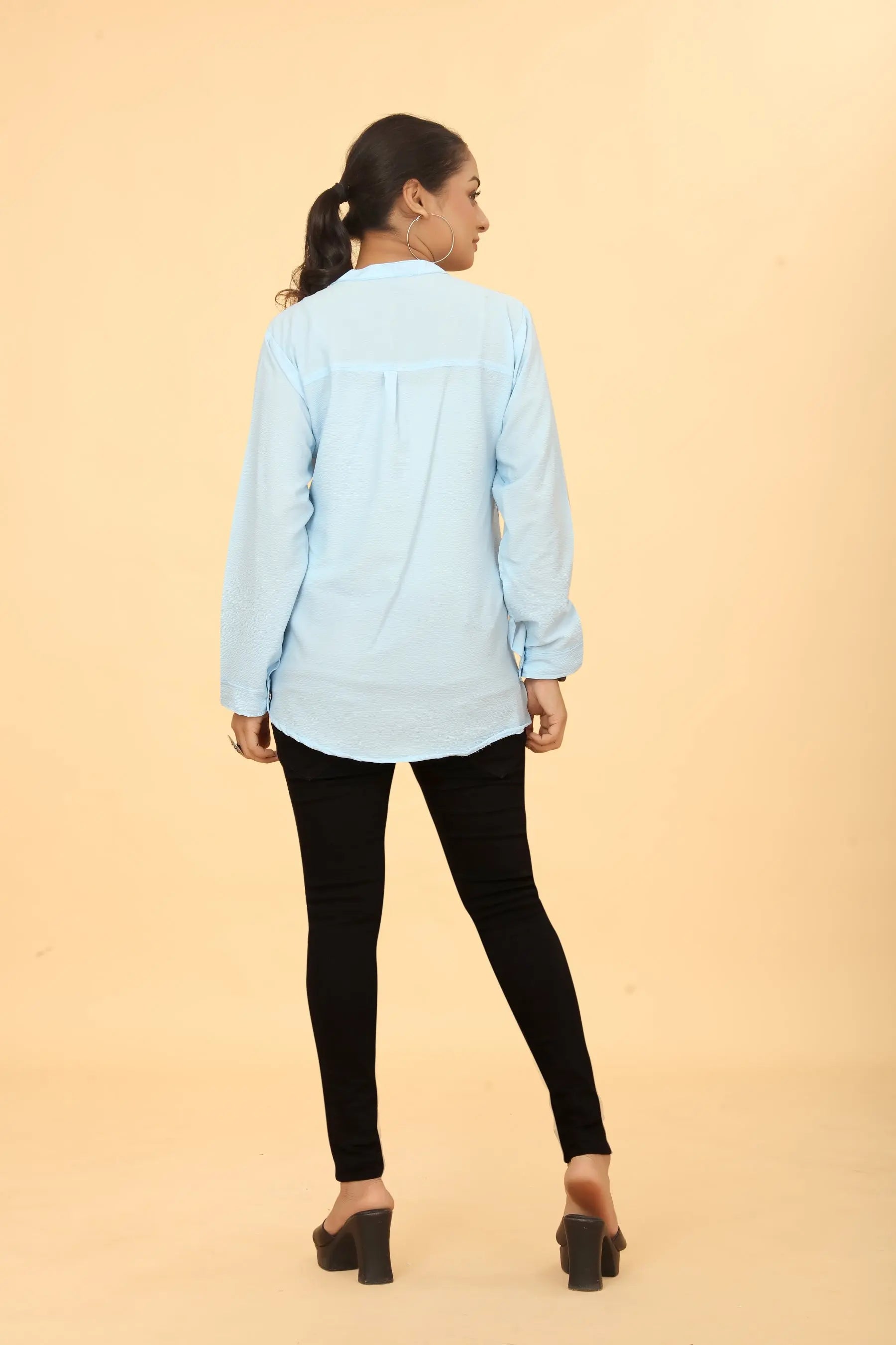 Buy Casual Wear Stylish Sky Tunic  Women’s Fashion Online - We Shine