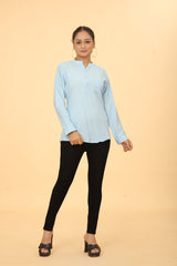 Casual Wear Stylish Sky Tunic