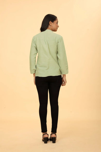 Buy Casual Wear Stylish Pista Tunic  Women’s Fashion Online - We Shine