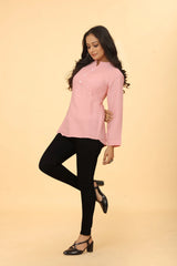 Buy Casual Wear Stylish Pink Tunic  Women’s Fashion Online - We Shine