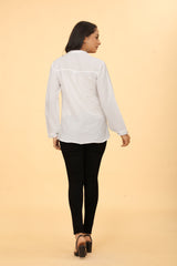 Casual Wear Stylish White Tunic