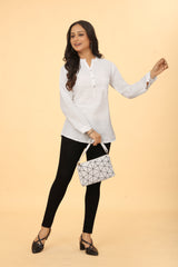 Casual Wear Stylish White Tunic