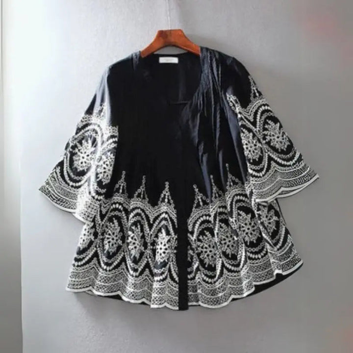 Buy Vintage Ethnic Heavy Chikankari Ruffle Cotton Tunic For Women Women’s Fashion Online - We Shine Heavy India