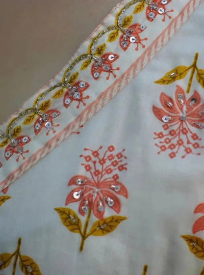 Buy Orange Cotton Afghani Kurti With Pant & Dupatta Set  Women’s Fashion Online - We Shine