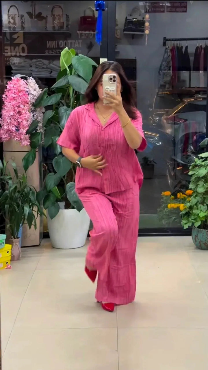 pink co-ord set