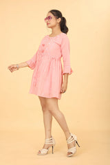 Buy Cotton Fit And Flare Dress Tunic Women’s Fashion Online - We Shine India
