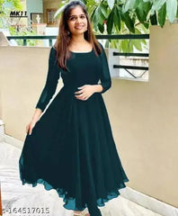 Buy Attractive Georgette Dress for Women Women’s Fashion Online - WE SHINE India
